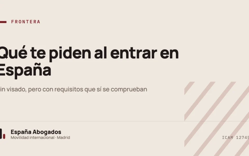 Control de frontera en un aeropuerto español con pasaporte venezolano