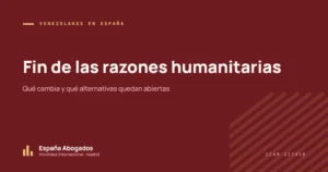 Fin de las razones humanitarias: Qué cambia y qué alternativas quedan abiertas