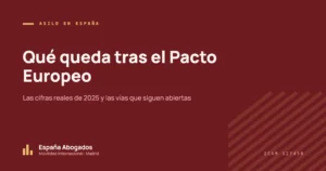 Qué queda tras el Pacto Europeo: Las cifras reales de 2025 y las vías que siguen abiertas