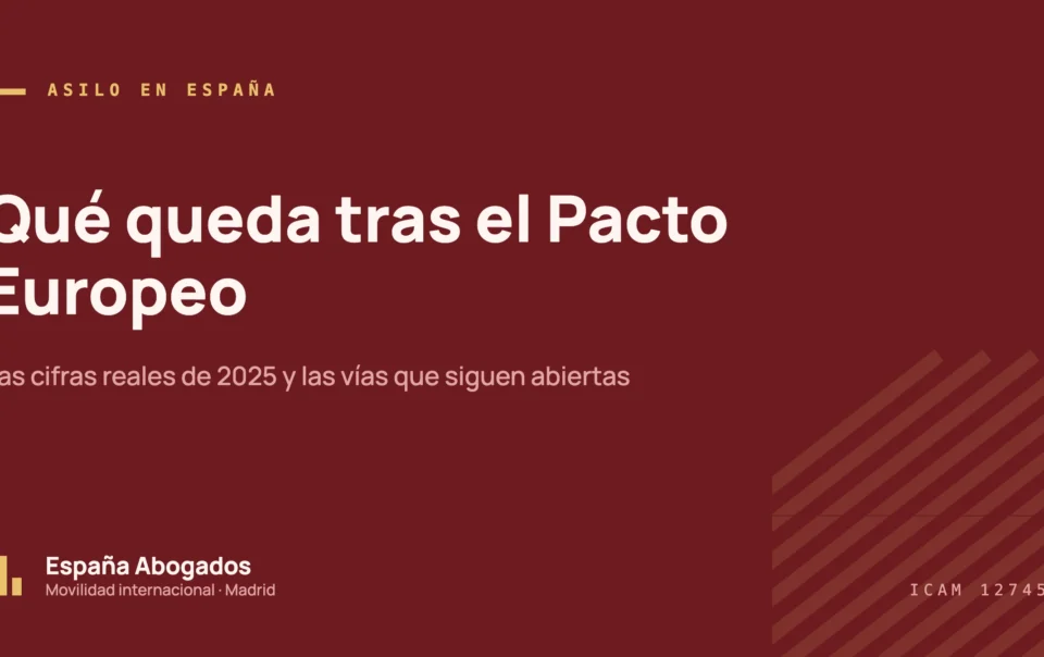 Qué queda tras el Pacto Europeo: Las cifras reales de 2025 y las vías que siguen abiertas