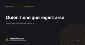 Quién tiene que registrarse: Y quién ya está registrado sin saberlo