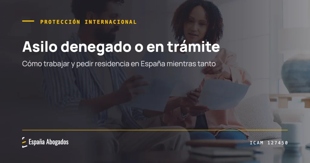 Portada de España Abogados: Asilo denegado o en trámite
