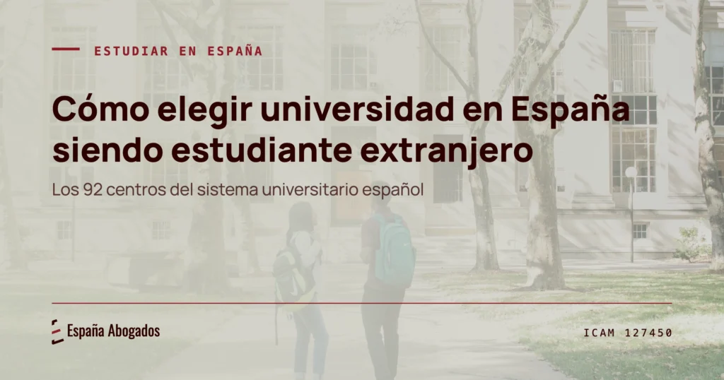 Portada de España Abogados: Cómo elegir universidad en España