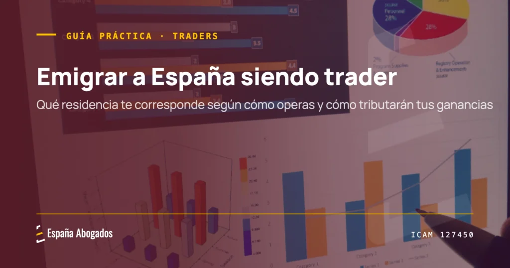 Portada de España Abogados: Emigrar a España siendo trader