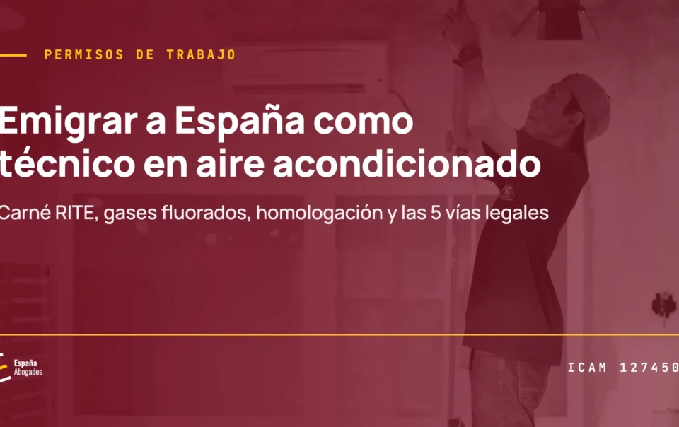 Emigrar a España como técnico en aire acondicionado