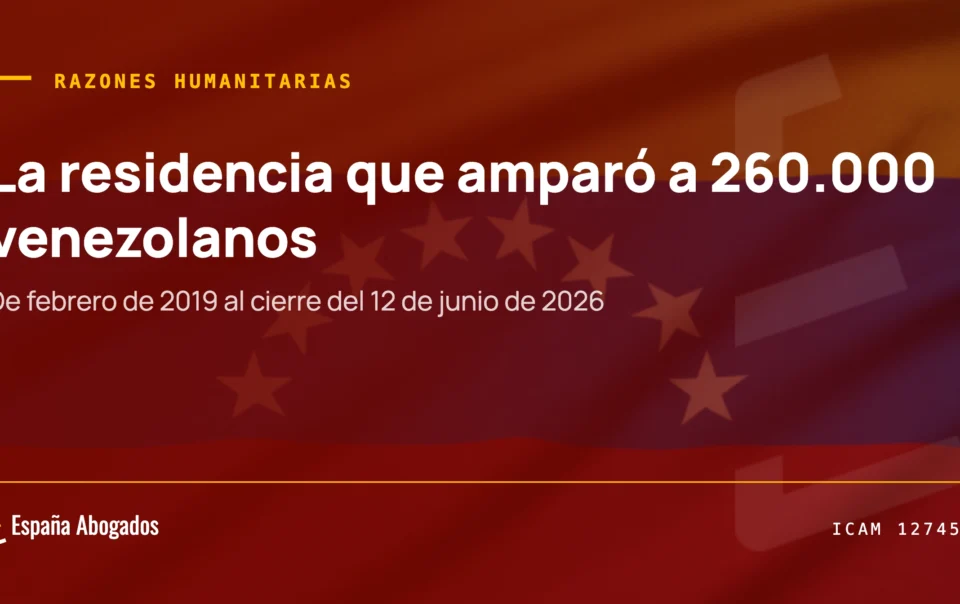 Portada: residencia por razones humanitarias, la residencia que amparó a 260.000 venezolanos entre 2019 y 2026