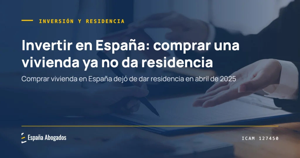 Portada de España Abogados: Invertir en España