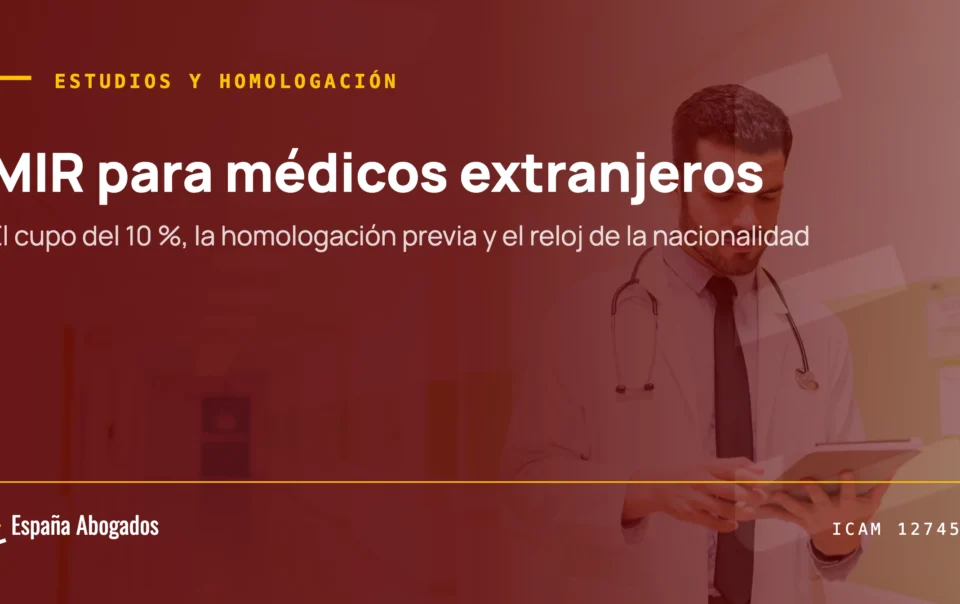 MIR para médicos extranjeros