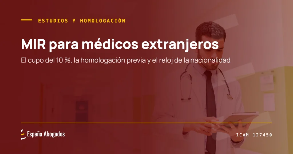 MIR para médicos extranjeros
