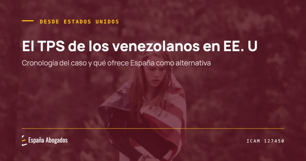 Portada de España Abogados: Noticia de última hora: Estatus de Protección Temporal (TPS) en EE.UU