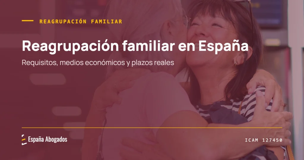 Portada de España Abogados: Reagrupación familiar en España