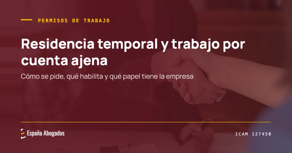 Portada de España Abogados: Residencia y trabajo por cuenta ajena