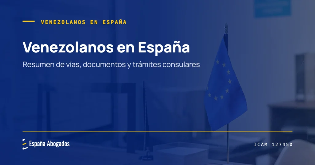 Portada de España Abogados: Venezolanos en España